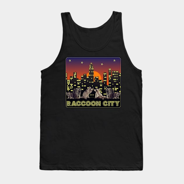 Raccoon City Tank Top by ARTWORKandBEYOND